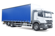 Car Hire Hereford - 26 Tonne Curtain Side Lorry - Truck hire Hereford