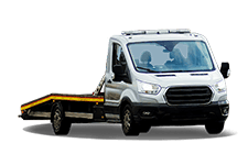 Car Hire Hereford - White Ford Transit Recovery Vehicle - Van hire Hereford