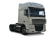 Car Hire Hereford - 44 Tonne Sleeper Truck - Truck hire Hereford
