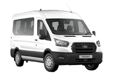 Car Hire Hereford - Ford Minibus - Accommodates 12 Passengers - Minibus hire Hereford